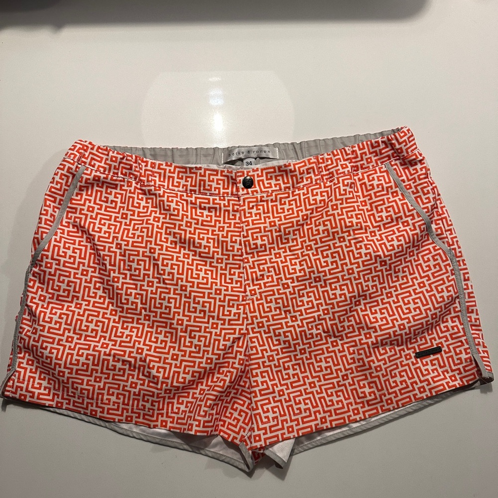 Men’s Parke & Ronen swim shorts 3” inseam